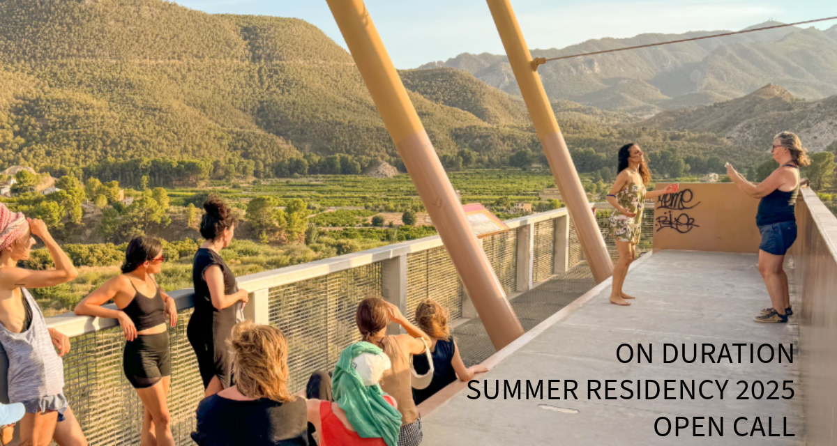 ON DURATION Summer Residency Open Call